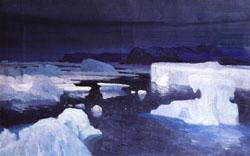 Alexeievtch Borissov Glaciers,Kara Sea china oil painting image